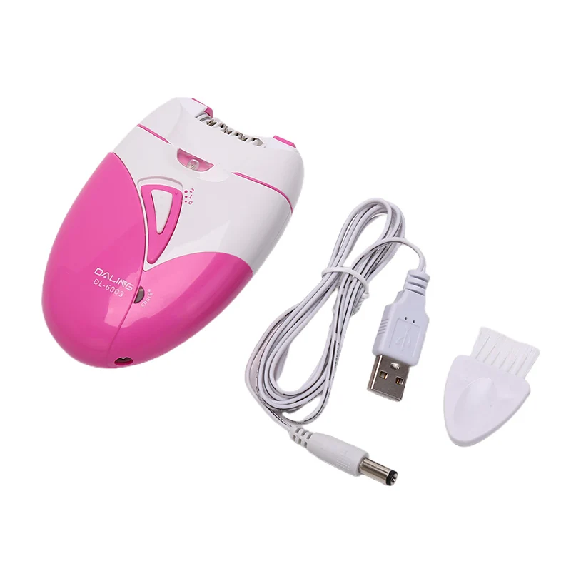 

Women Hair Removal Epilator USB Rechargeable Body Legs Arms Hair Remover
