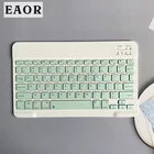 EAOR 80-клавишная мини-клавиатура Bluetooth для планшета iPad Тонкая аккумуляторная беспроводная клавиатура для Android iOS Windows Samsung Huawei