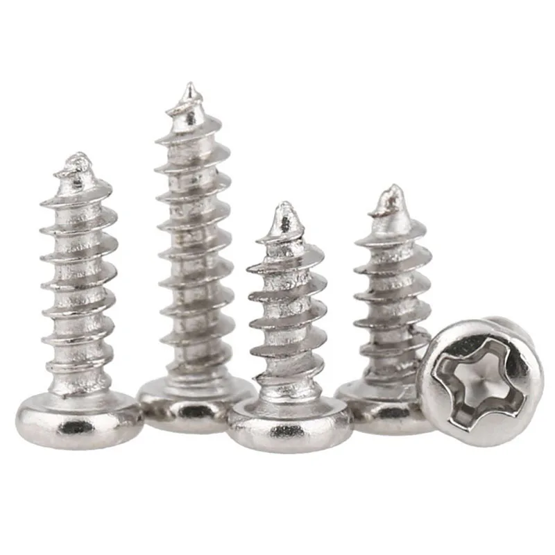 Саморез с крестообразной Головкой Phillips мини винты никелированной головкой M1 1 2