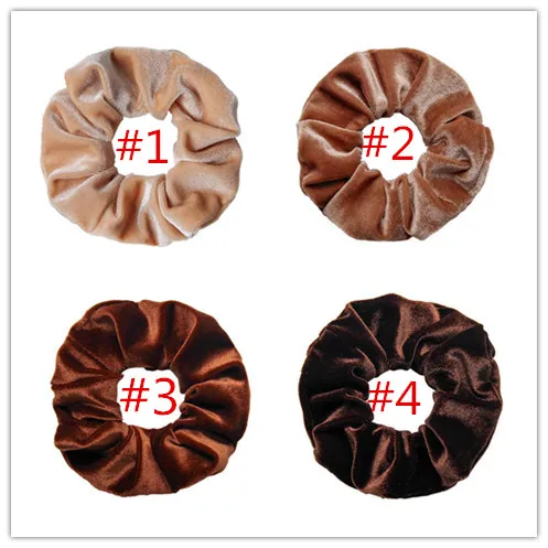 

15Pcs/Lot Top Quality Korea velvet scrunchies,Vintage Velvet Scrunchies,Elastic winter Hair Band,Ponytail Holder ad accessorie