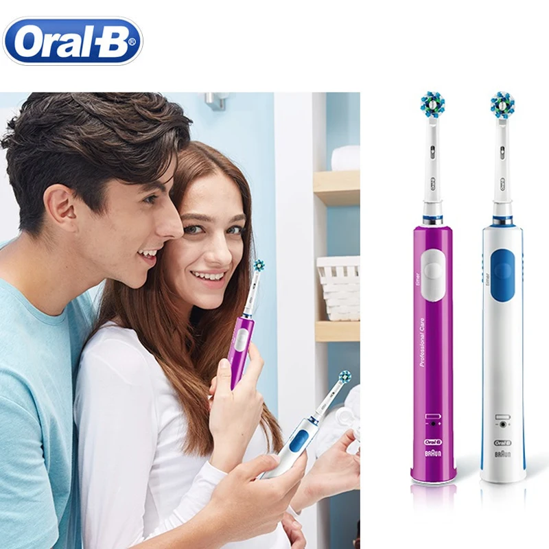 Оригинальная Ультразвуковая электрическая зубная щетка Oral B 3D умная