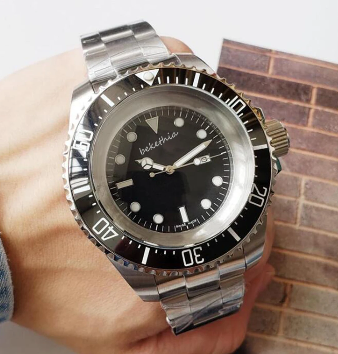 

Luxury Mens Watch Ceramic Bezel Sapphire Cystal 2813 Stainless Steel Clasp Automatic Mechanical Mens Watches for Men