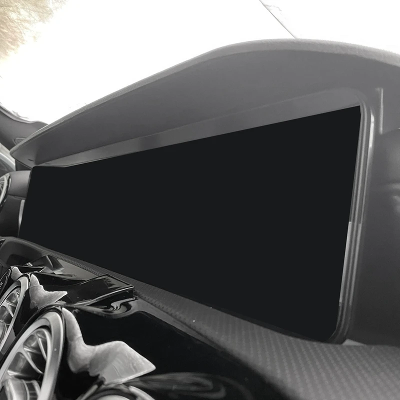 

Car Leather Instrument Navigation Display Screen Shade Sun Board for Mercedes Benz A Class W177 CLA C118 2019-2020