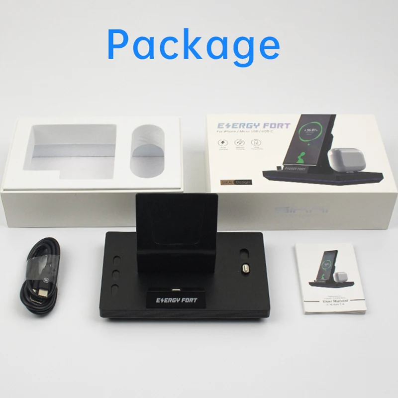 

SIKAI 2020 New 3 in 1 40W Magnetic Fast Charging Dock Stand ENERGY FORT For Samsung Galaxy S20+/ S10 / S9+ / S9 Phone Charger
