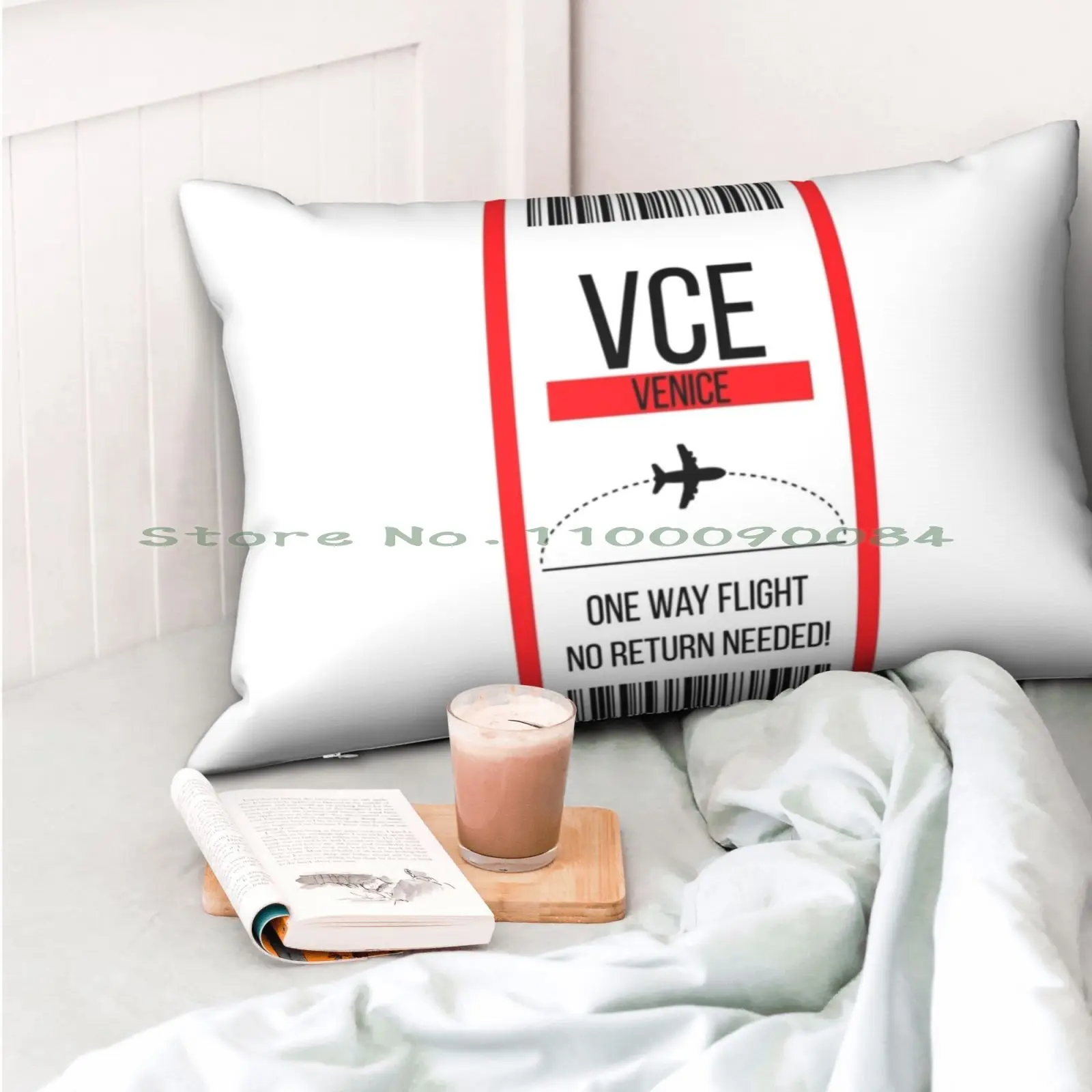 Односторонний билет в Венецию! Подушка диаметром 20x30 50*75 диванная спальня богатый
