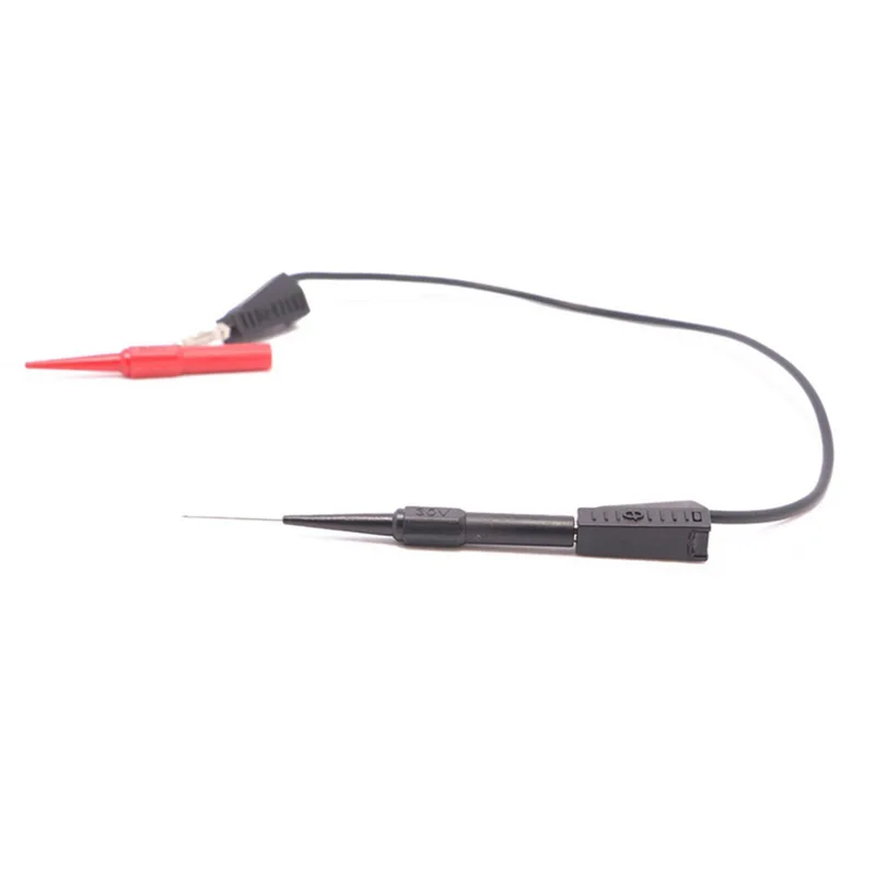 Автомобильный мультиметр T0161 щуп с продольным проводом и иглой для пирсинга