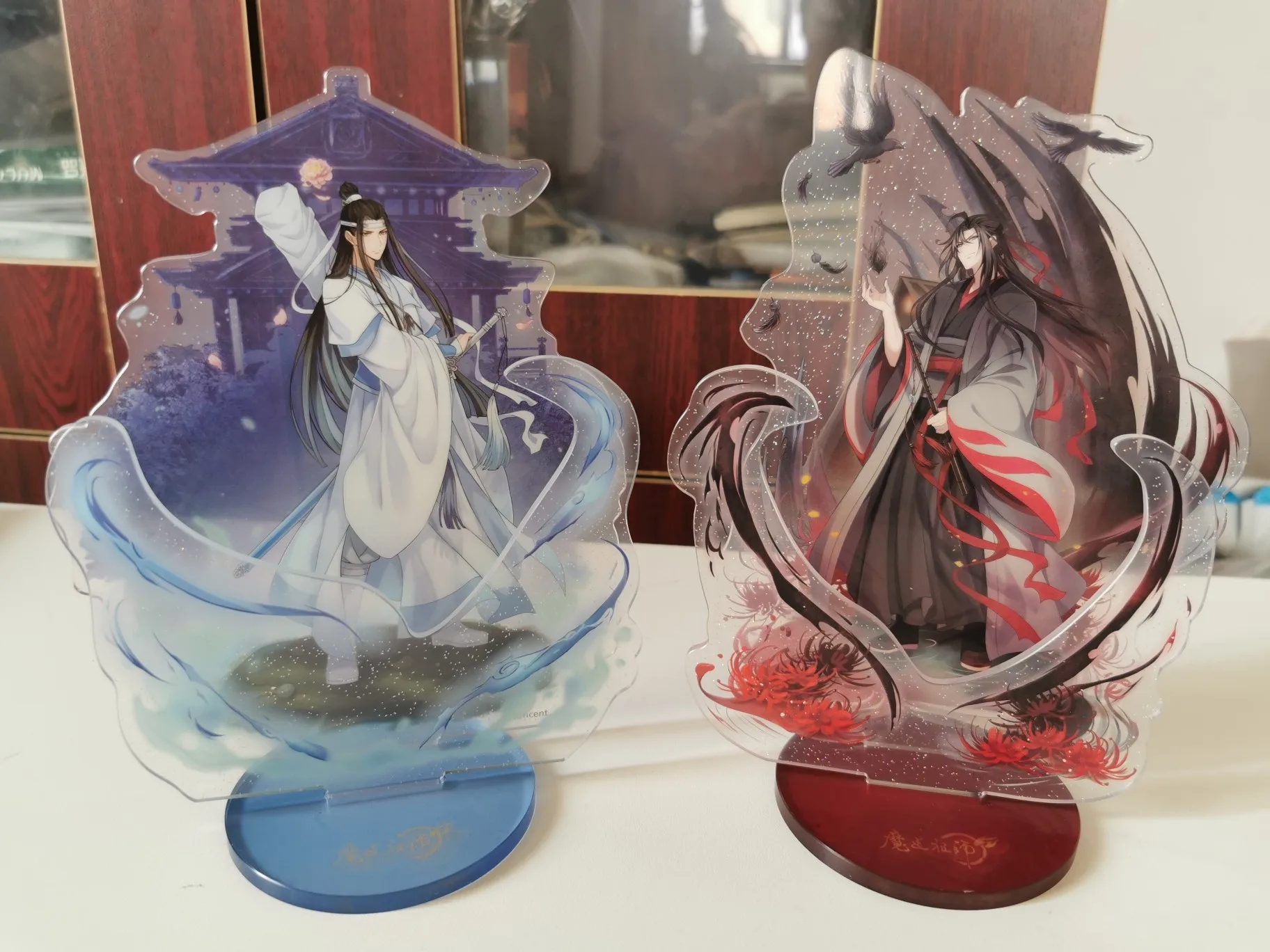 

Оригинальная Grandmaster of Demonic MDZS Wei Wuxian Lan Wangji акриловая подставка 11,2 см x 10,8 см
