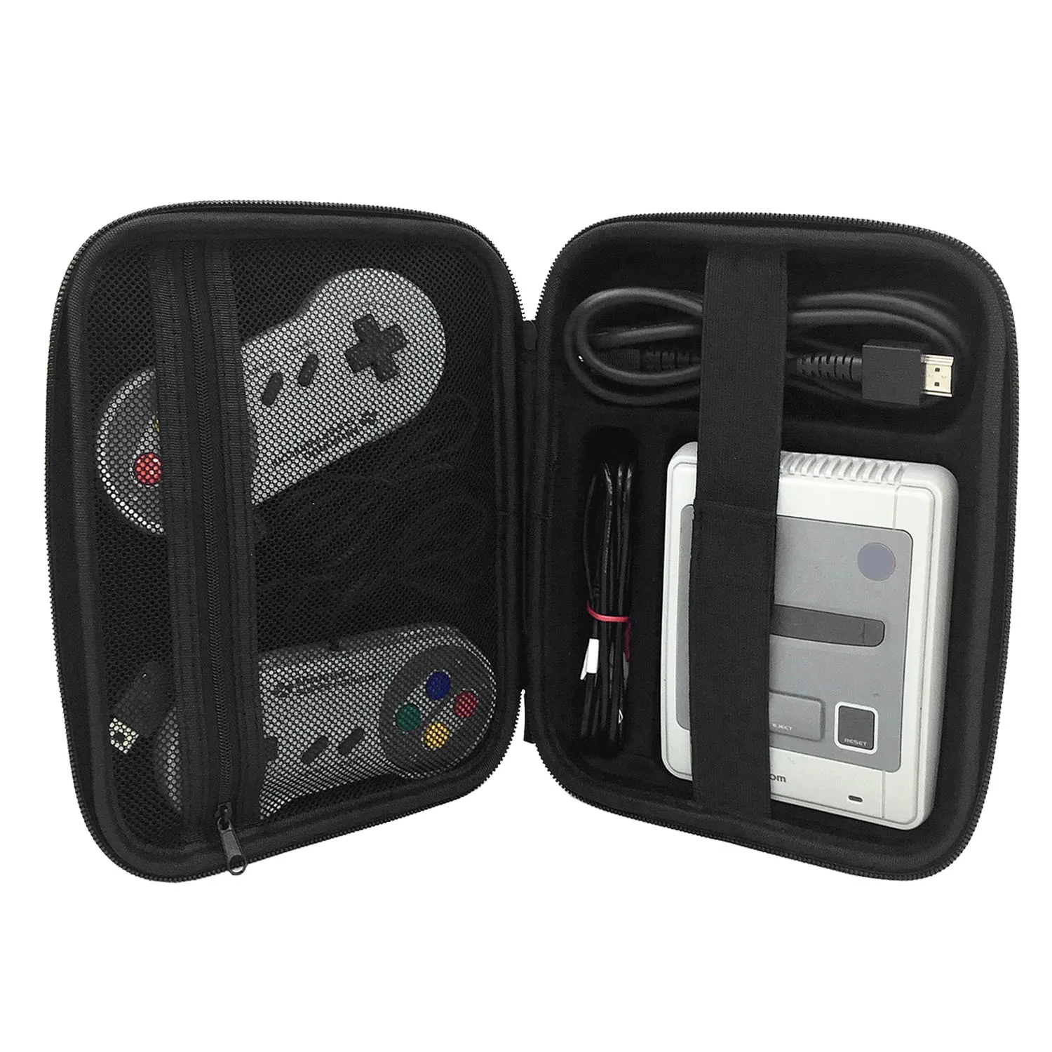 Жесткий чехол Bevigac для хранения дорожная Сумочка Nintendo NAND SNES Classic Mini Super Famicom кабель