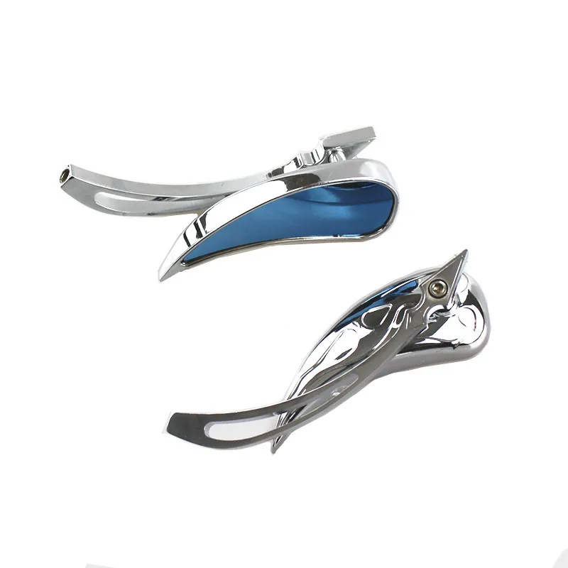 Пара универсальные мотоциклетные боковые зеркала заднего вида для Harley Honda Kawasaki