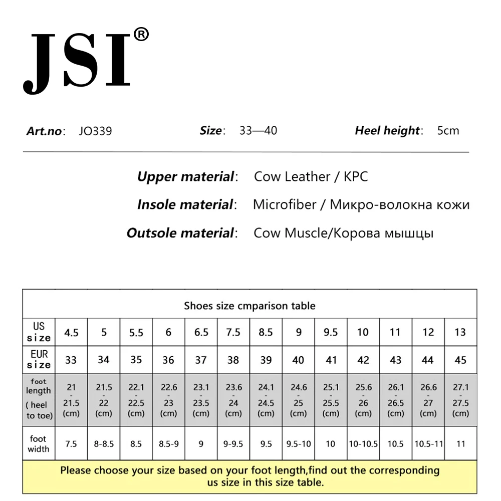 JSI/Женская обувь с квадратным носком Повседневная женская из натуральной кожи