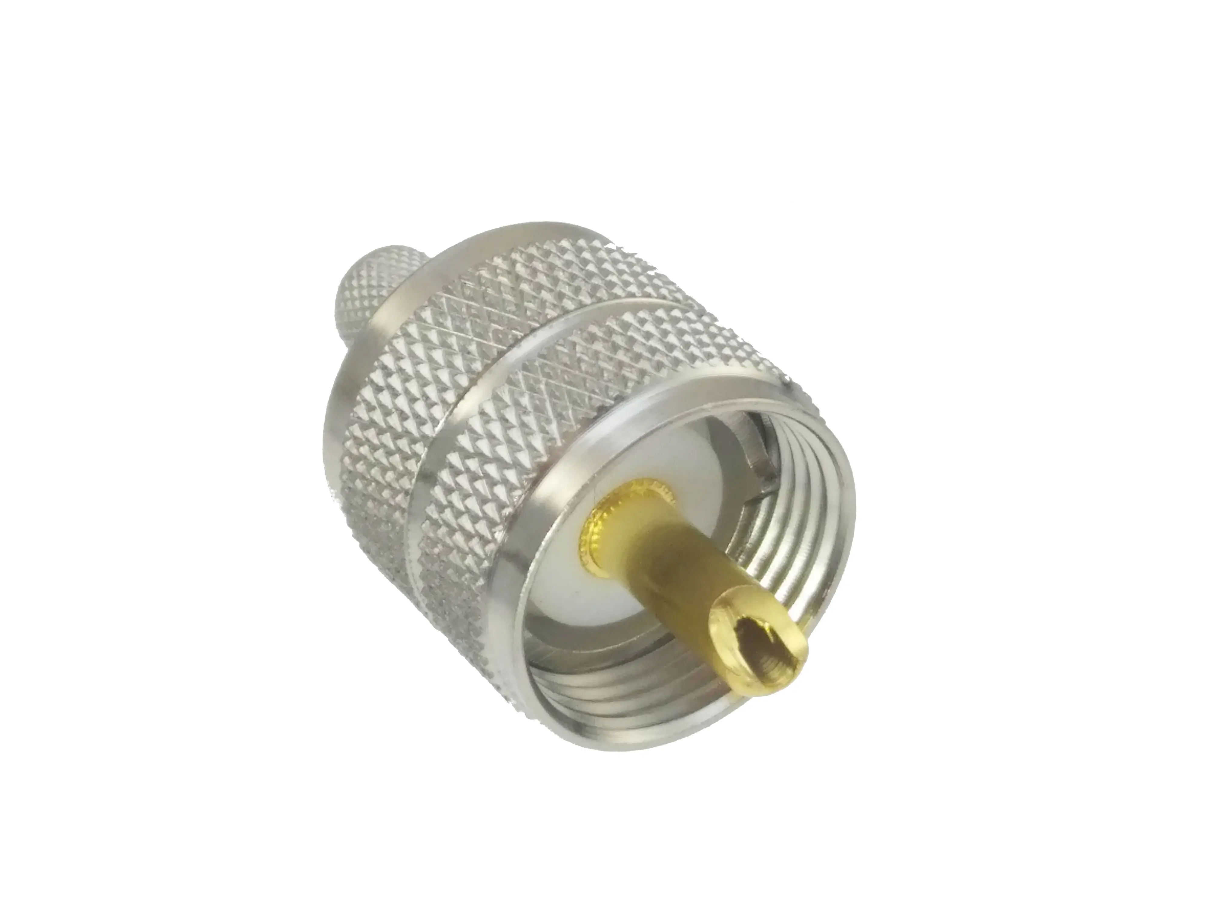 10 шт. разъем UHF PL259 штекер обжимной RG8X RG 8X LMR240 кабель прямой|cable connector crimp|cable connectorcable