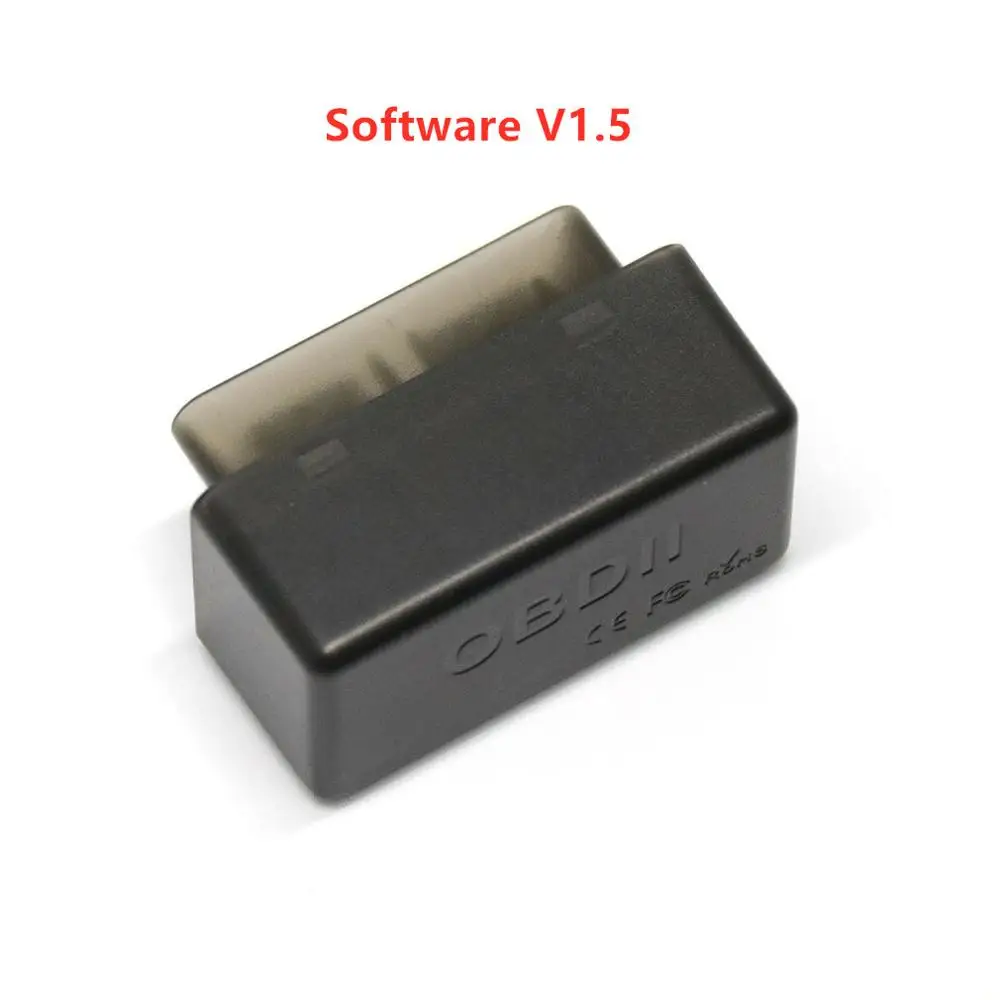 V1.5 Супер Мини ELM327 Bluetooth ELM327 Переключатель питания V2.1/V1.5 Кнопка ВКЛ/ВЫКЛ OBD2 автомобильный диагностический инструмент многоязычные протоколы OBDII - Цвет: V1.5