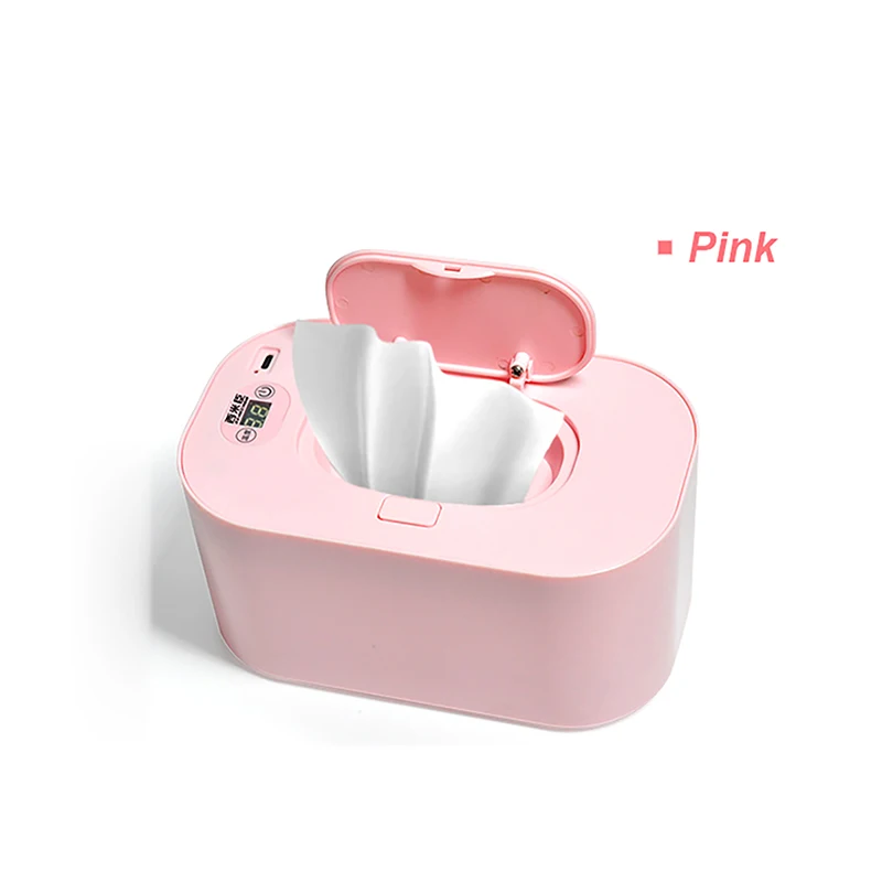 Toallitas h&uacute;medas para beb&eacute;s, calentador port&aacute;til de toallitas calientes para beb&eacute;s, caja de toallitas termost&aacute;ticas de papel, aislamiento de uso enchufable, ם בים ם-5