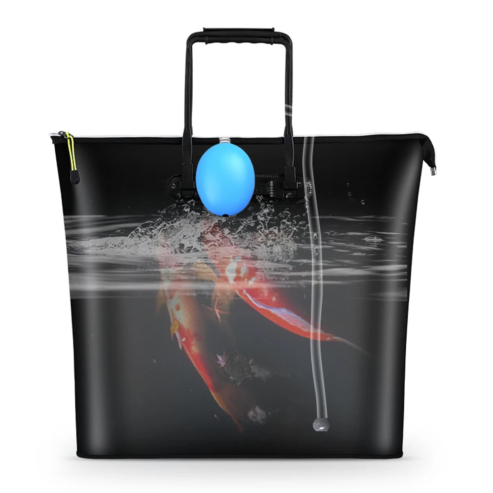 Портативная Рыболовная Сумка EVA разборная Сумка-ведро для живой рыбы контейнер