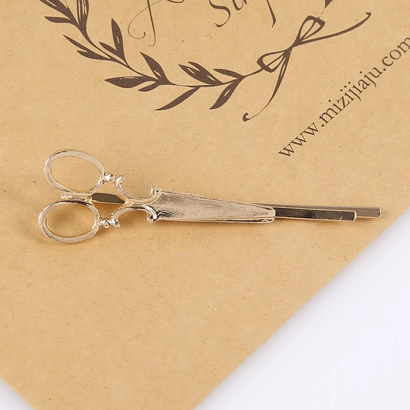1 шт. женские металлические ножницы для волос |