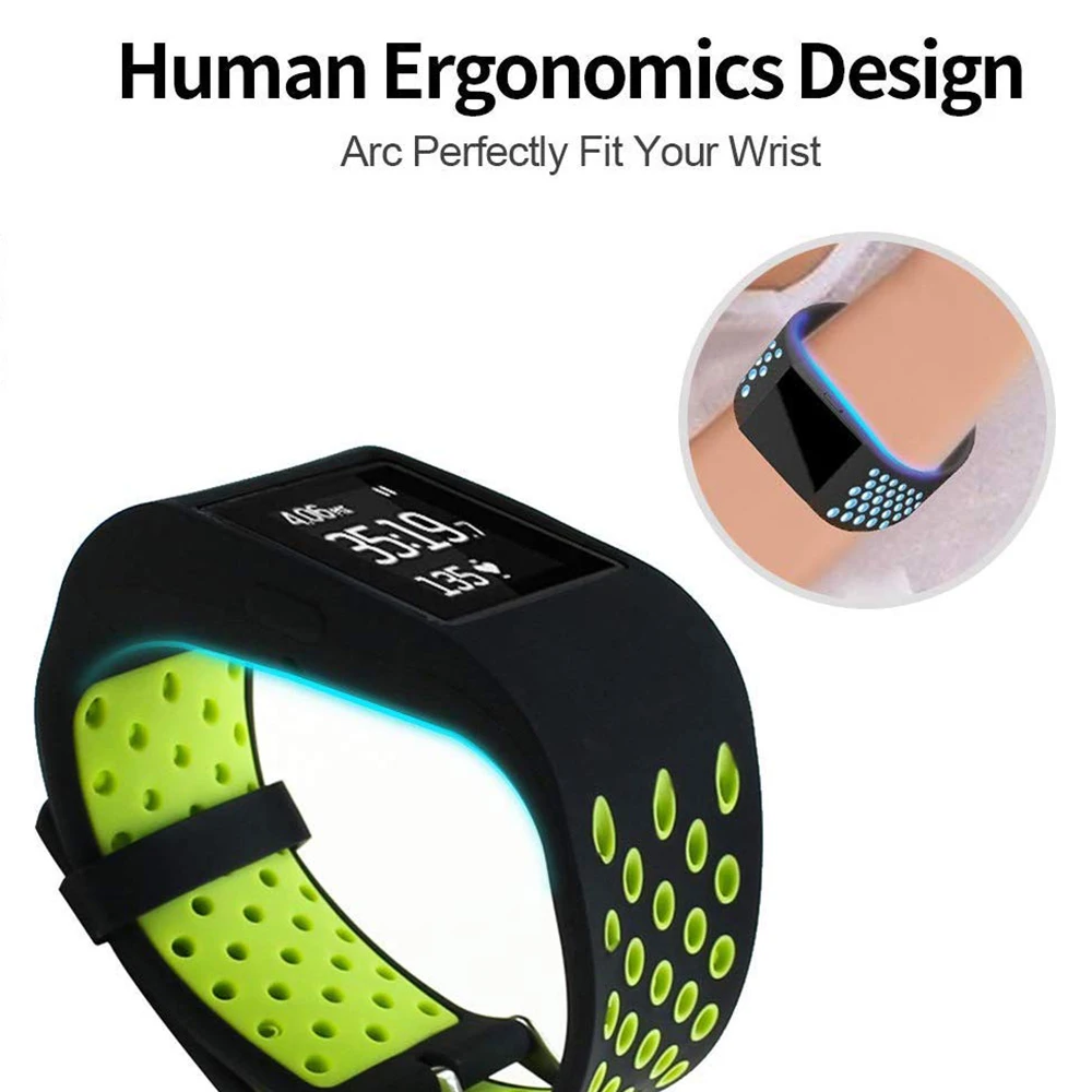 BOX W для Fitbit мягкий силиконовый спортивный сменный ремешок смарт часов