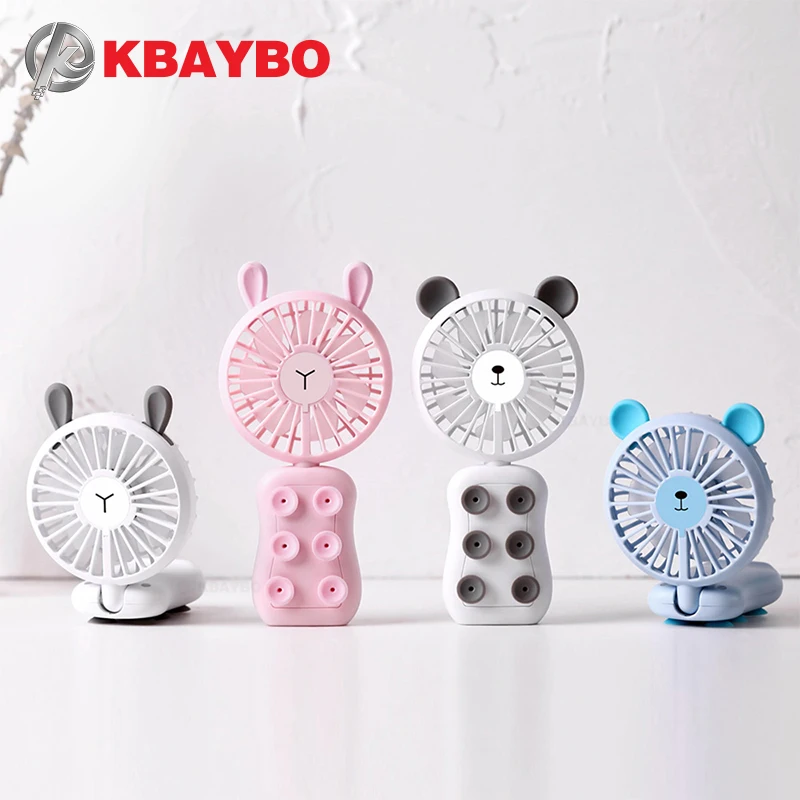 

Foldable Hand Fans Rechargeable with 7 Color LED Handheld or Positioned Mini Fan Electric Personal Fans Portable at Outdoors