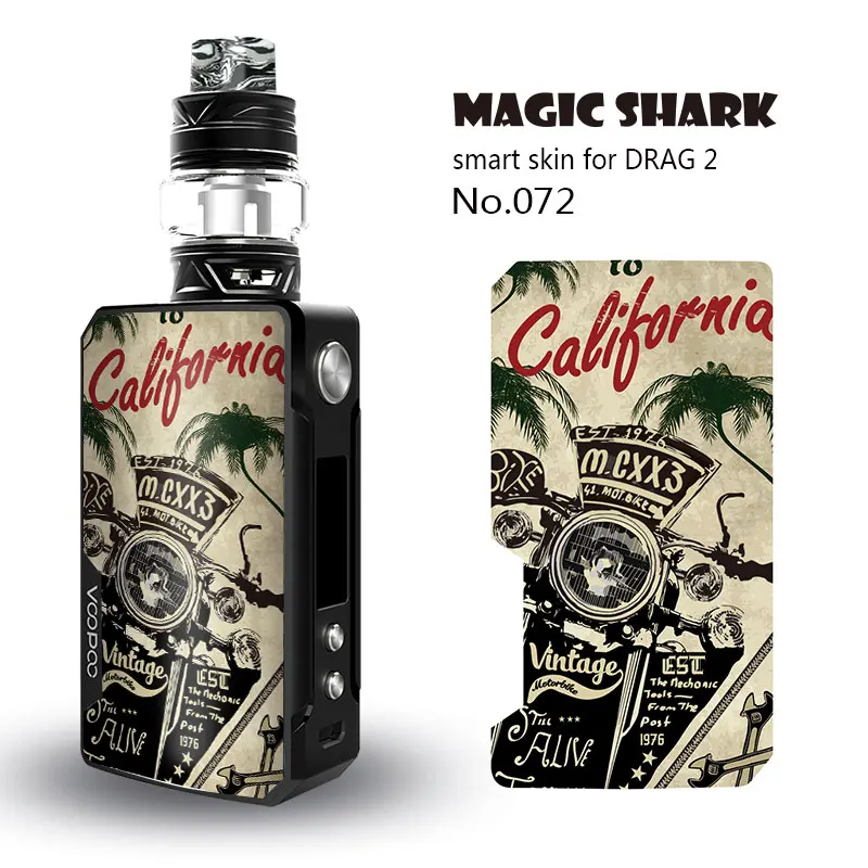 Ультратонкий Винтажный чехол Magic Shark для байкеров с английскими словами