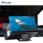Универсальный мобильный телефон 3D Экран HD видео усилитель увеличительное Стекло Подставка Кронштейн Автомобильный держатель для телефона на магните практичный проектор домашнего кинотеатра