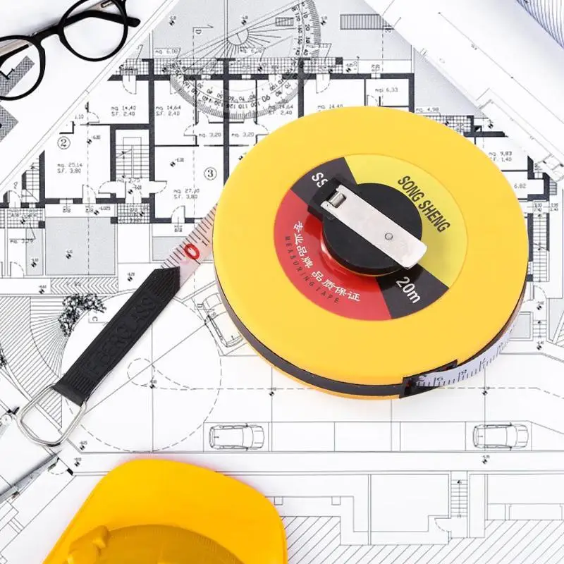 Измерительная линейка ручной диск гибкая Строительная измерительная лента