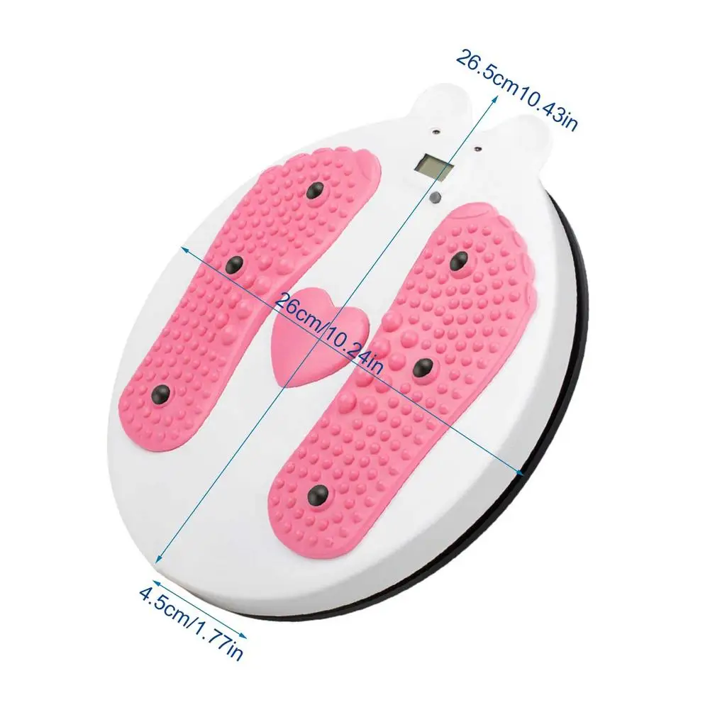 

Twisting Machine Winded Plate Magnet Women Body Shaping Turntable Waist Training Fitness Equipment