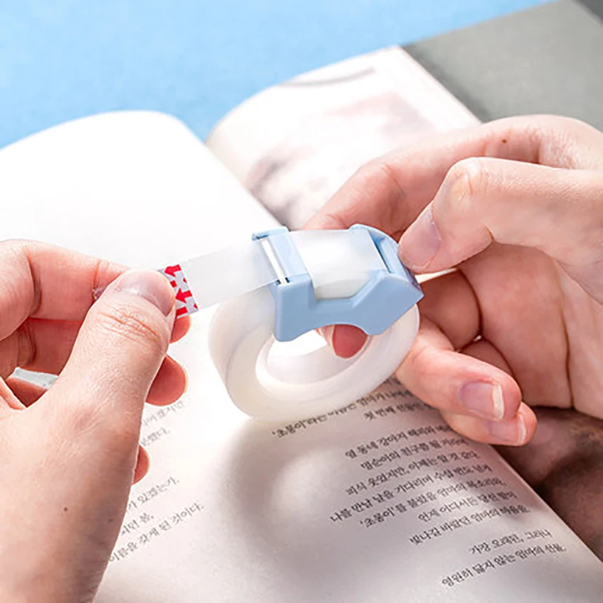 1 компл. Портативный Диспенсер ленты с перезаписываемой невидимой лентой 50 мкм * 12