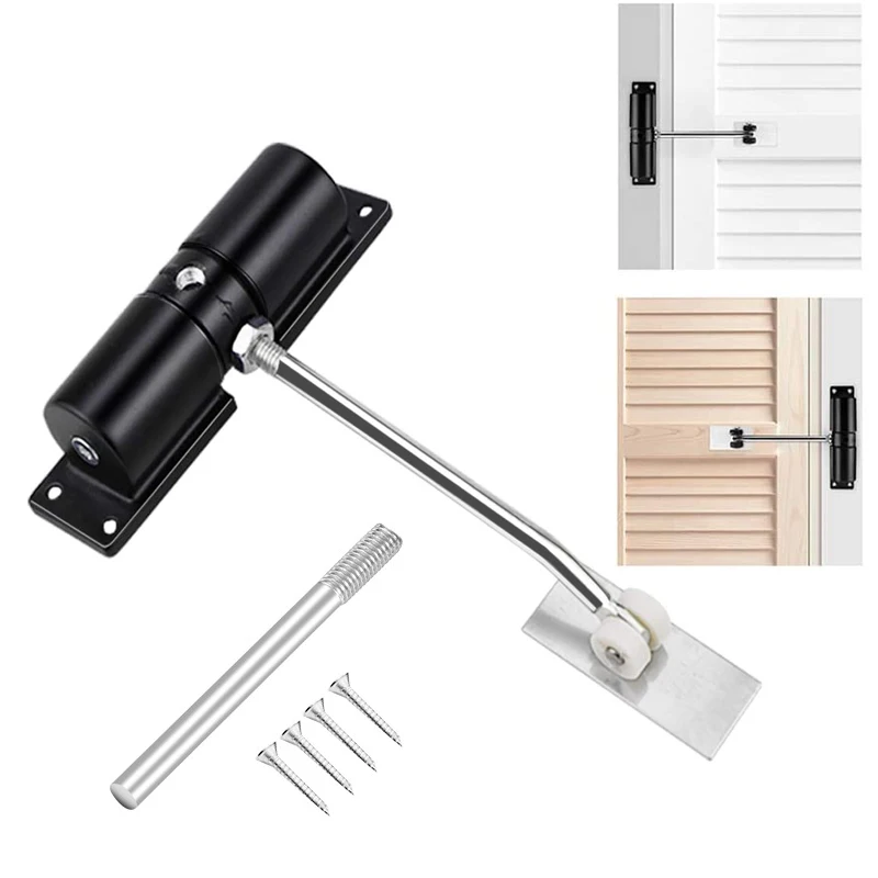

Автоматический пружинный доводчик для дверей из нержавеющей стали петля с защелкой, регулируемое закрытие для жилого и коммерческого испо...