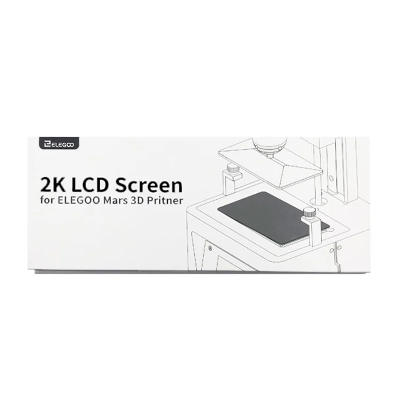 elegoo mars lcd screen ls055r1sx04 sharp04 with glass protector sx04 5 5inch 2k lcd screen for photon free global shipping