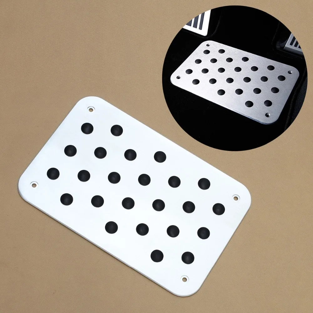 Универсальный алюминиевый автомобильный коврик для ног противоскользящая