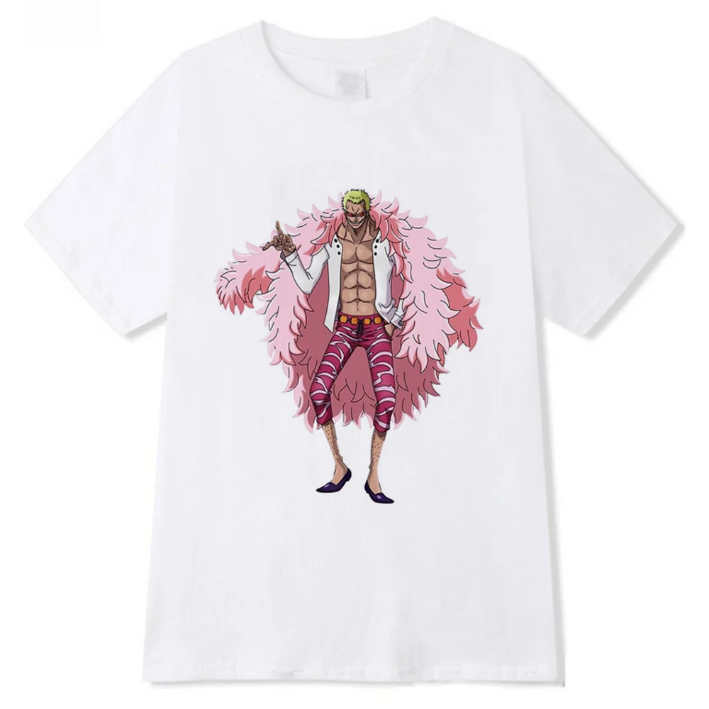 

ONE PIECE Men Women Japanese Anime Monkey D. Luffy Roronoa Zoro T-shirt Summer Top Tees