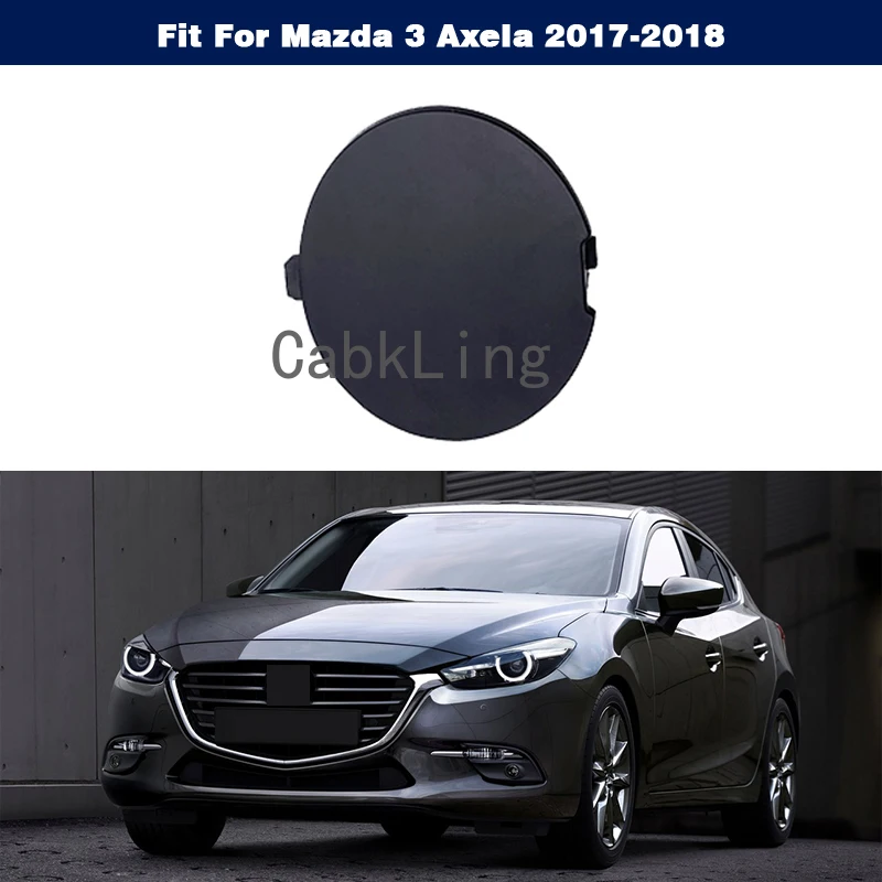 Tow Cap переднего бампера Буксировочный Крюк Крышка для Mazda 3 Axela 2017 2018|Амортизаторы| |