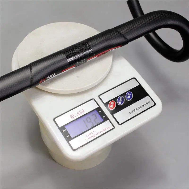 Руль из углеродного волокна для дорожного велосипеда 400/420/440 мм x 31 8 | Спорт и