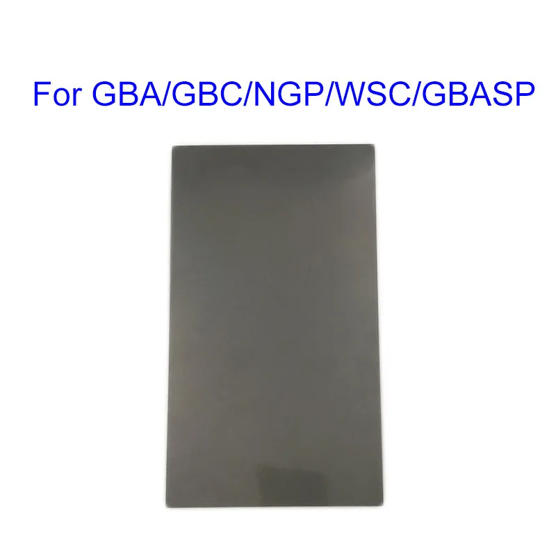 For GBA GBC SP NGP 10 шт. поляризационный поляризатор фильтрующая пленка лист для GB DMG GBP GBA GBC GBA SP NGP WSC экран с подсветкой изменить часть поляризующая пленка - Цвет: For GBA GBC SP NGP