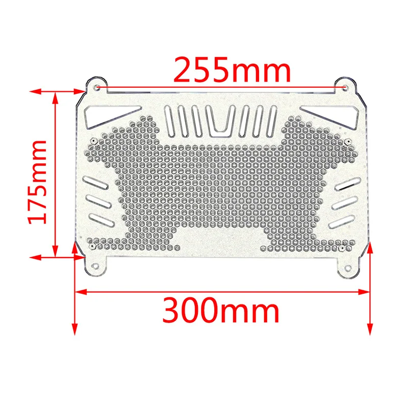 Мотоциклетная решетка радиатора масляный радиатор крышка для KAWASAKI Z400 NINJA
