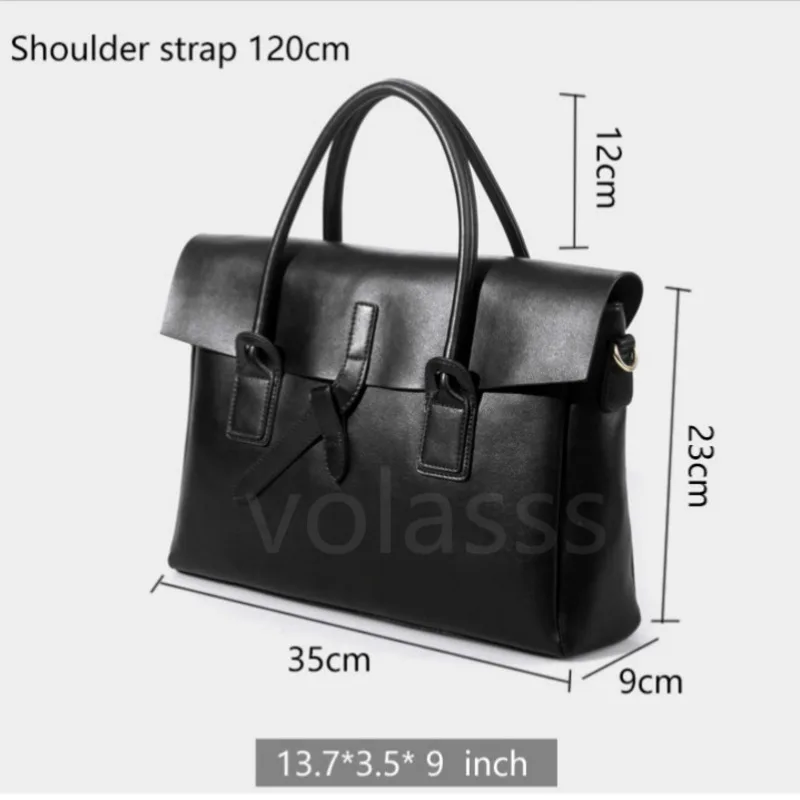 gagacia business womens briefcase bag woman genuine leather laptop handbag work office ladies crossbody bags for women handbags free global shipping