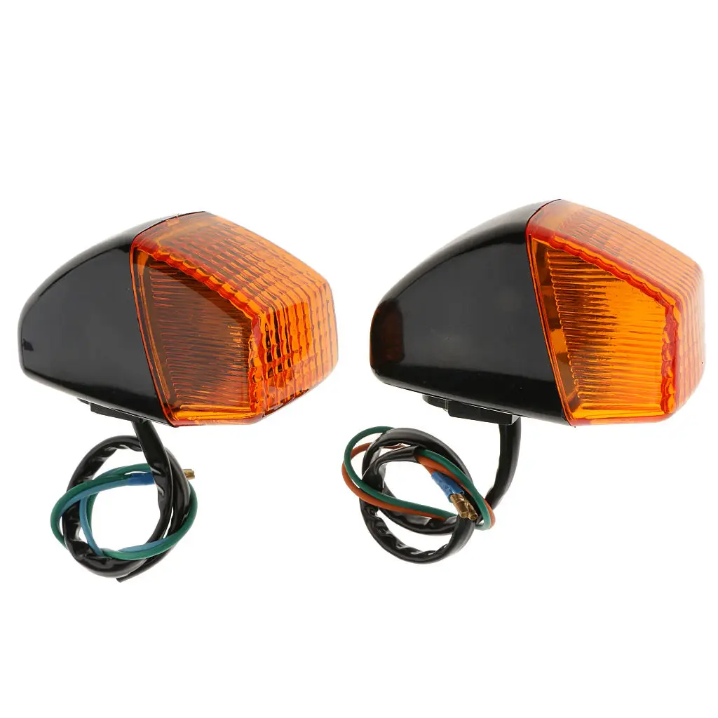 

Motorcycle Front & Rear Turn Light Flasher Lamp Plastic for Honda VFR400 RVF400