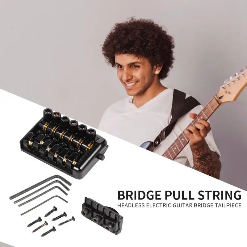 luthier geräte 6 string sattel metall durable kopflose elektrische gitarre brücke saitenhalter notwendig haushalt gitarre liefert free globa