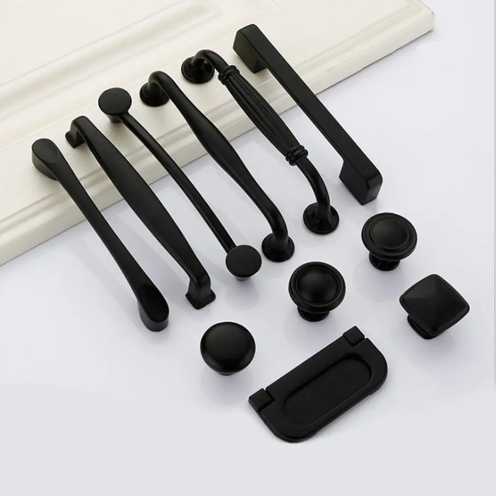 Американская литая алюминиевая домашняя кухонная ручка дверный ящик дверная