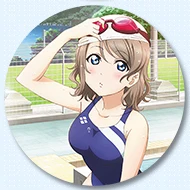 1 шт. 58 мм аниме LoveLive!Sunshine Aqours para mochila милые Значки для девочек значки rooch
