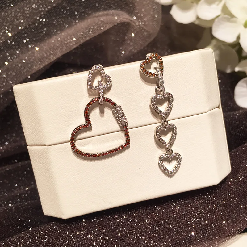 

Асимметричная love Серьги длинной кисточкой серьги Личность творчество S925 серебряные иглы ins интернет-знаменитость трусов-боксеров уход за к...