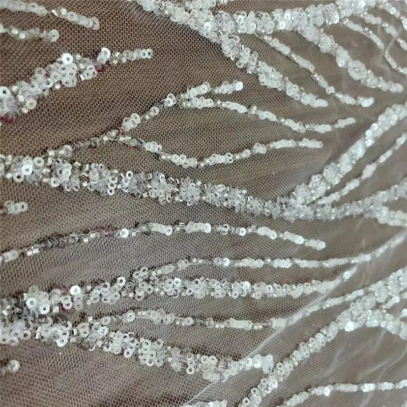 1 ярд высшее качество блестящая Роскошная модная кружевная ткань с богатыми