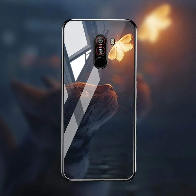 M006 Чехол из закаленного стекла для Xiaomi mi 8 9 SE 9T A3 чехол s Star Space Coque для Xiao mi Pocophone F1 mi x 2S Red mi Note 7 8 Pro - Цвет: M006