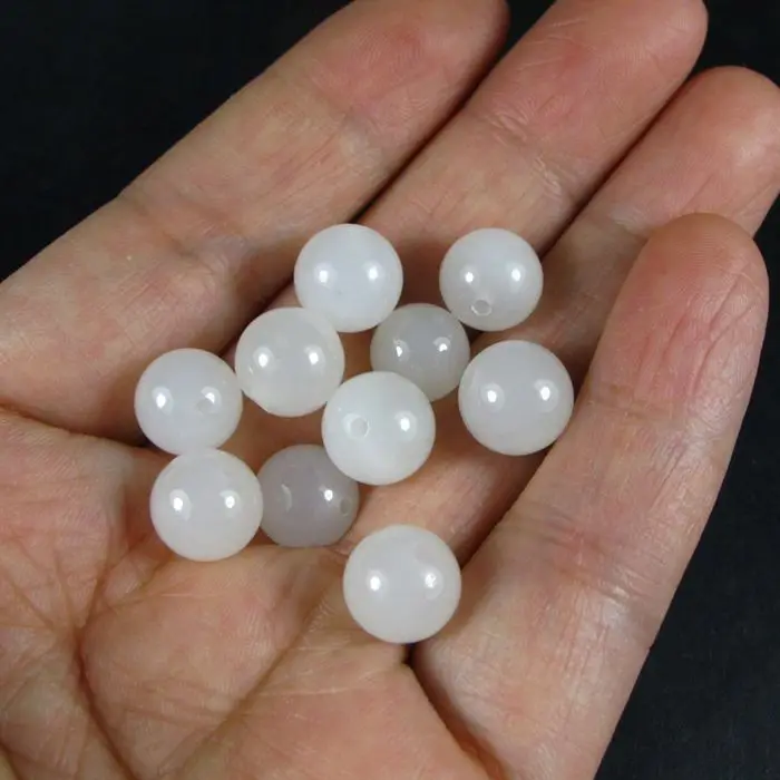 И Тянь Юй свободные бусины из драгоценного камня нефрита ожерелье серьги с