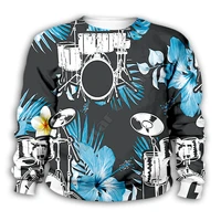 drum kit 3d printed hoodies family suit tshirt zipper pullover kids suit funny sweatshirt tracksuitpant shorts
