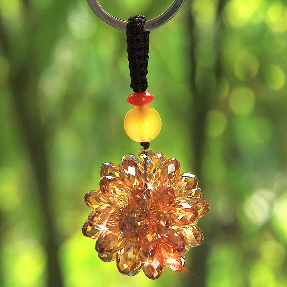 Хрустальные автомобильные брелоки стильный брелок для ключей изящный украшение