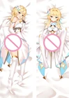 Чехол для подушки Game Genshin Impact Lumine Подушка Dakimakura, красота, аниме, двухстороннее постельное белье, обнимающее тело, наволочка для подушки