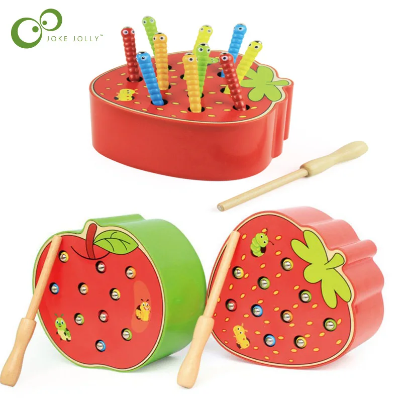 Детские деревянные игрушки 3D пазл для раннего развития детей Обучающие цветная