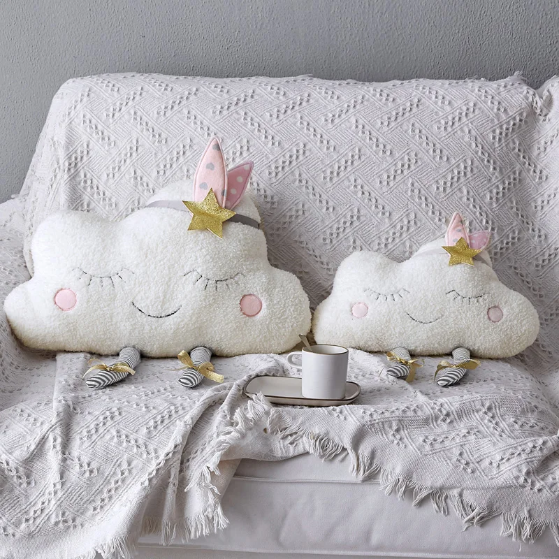 IMBABY Ins Baby Cloud Pillow Clouds Pillow Kids Room Decor Baby Decoration Room Kawaii For Children Baby Kids Pillow Girl Gift