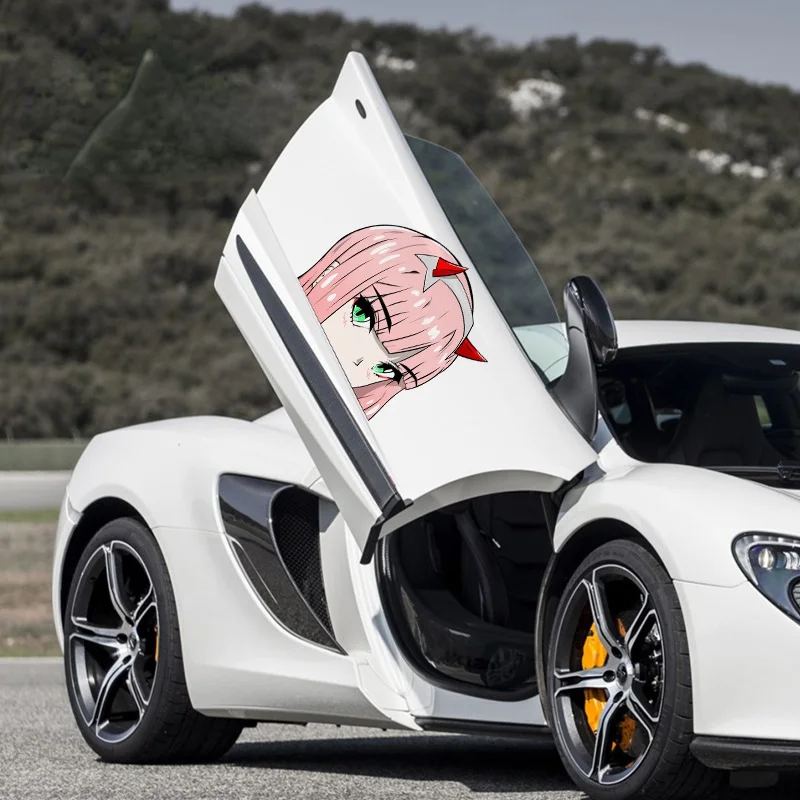 

Cover scratches Cartoon Car Body Sticker FOR Mercy Banner Fine Decal DIY Fashion Occlusion Scratch Waterproof StickersKK18*16cm