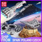 Строительные блоки Mould King, конструктор звёздный план, MOC Eclipse-класс, набор дредов UCS истребители, сборные блоки, детские игрушки сделай сам, подарки на день рождения